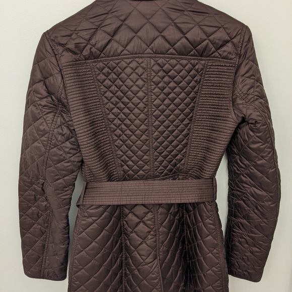 BURBERRY Coat, SM, 4, 36, Purple - Picture 6 of 9